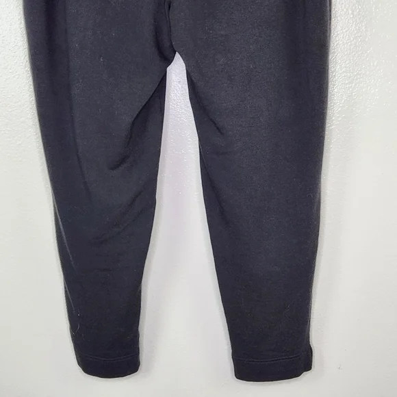 Gap Sweats Black Tapered Leg Split Hem Sweat Pants w/Pockets Size XL - Picture 10 of 12